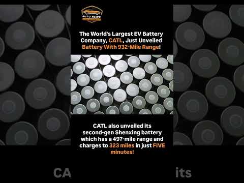 New EV charging with 323 miles in 5 min!