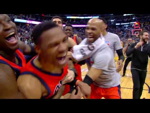 Russell Westbrook NBA RECORD 42ND TRIPLE DOUBLE Full Game Highlights | April 9, 2017