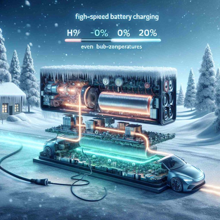 画期的なバッテリー革新が、凍える寒さの中でも迅速なEV充電を約束する